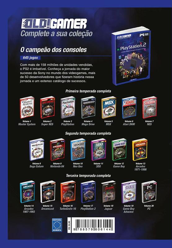 Livro - PlayStation 2: Dossiê OLDGamer - Capa Dura - Editora